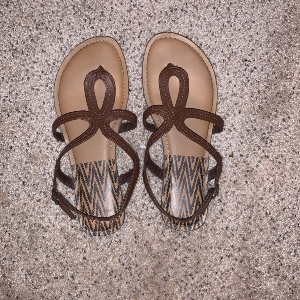 Brown Beach Sandals
